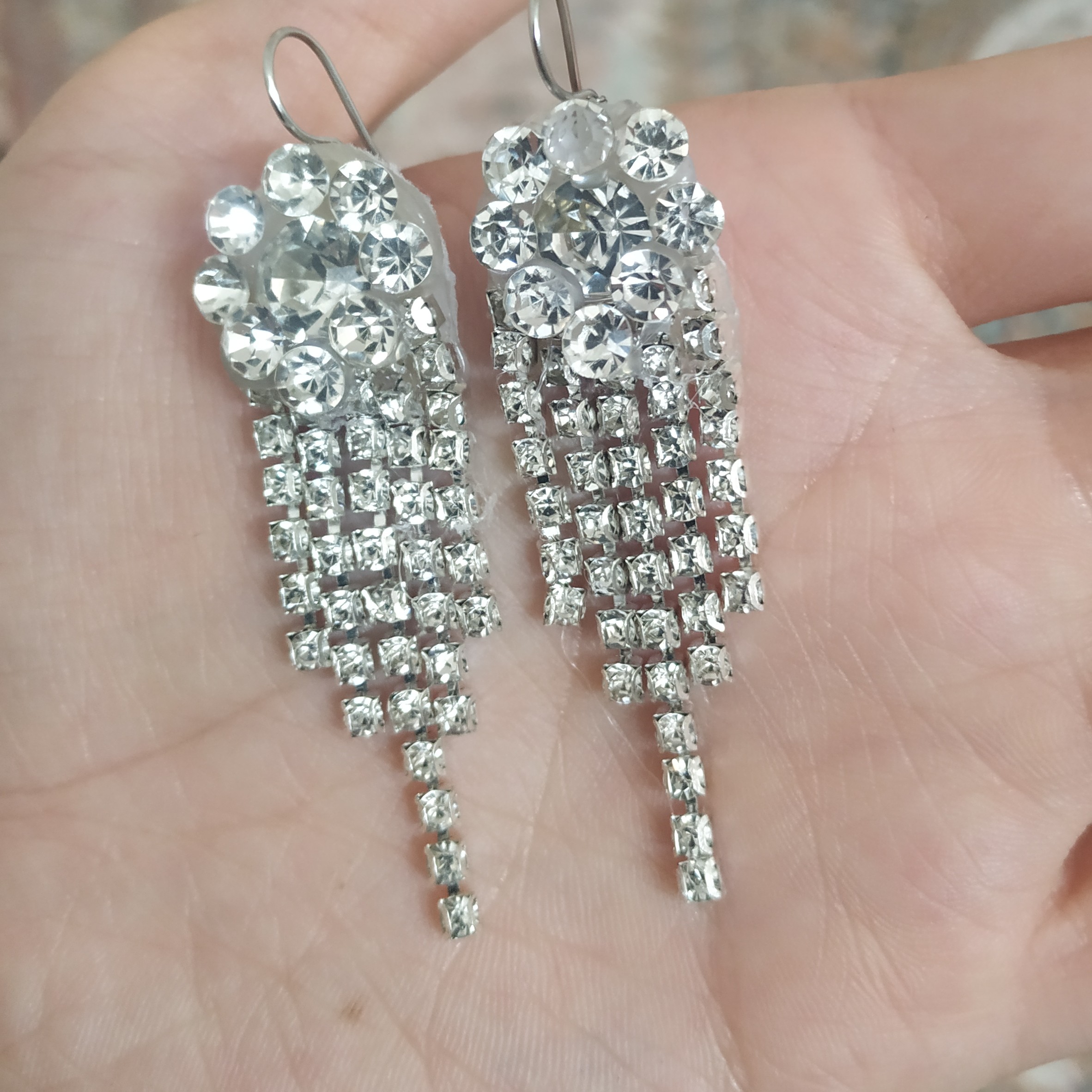 گوشواره آبشاری گل سنگی