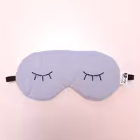 چشمبند خواب طرح مژه ، یاسی 