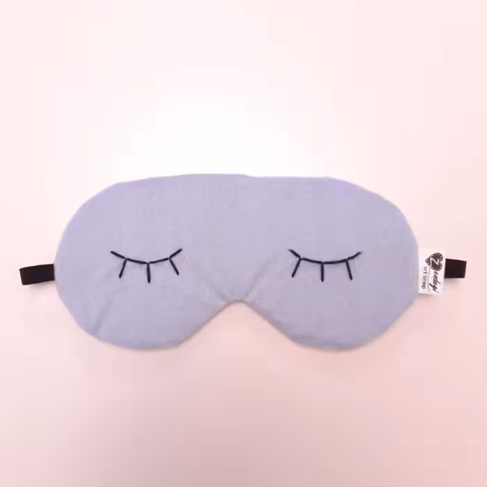 چشمبند خواب طرح مژه ، یاسی 