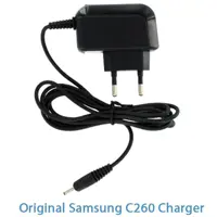 شارژر سوزنی سامسونگ Samsung c260 c270 اداپتور سی 260 270 قدیمی ساده و تاشو سامسونگ شارژر اصلی دکمه ای ساده