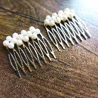 شانه سر مرواریدی