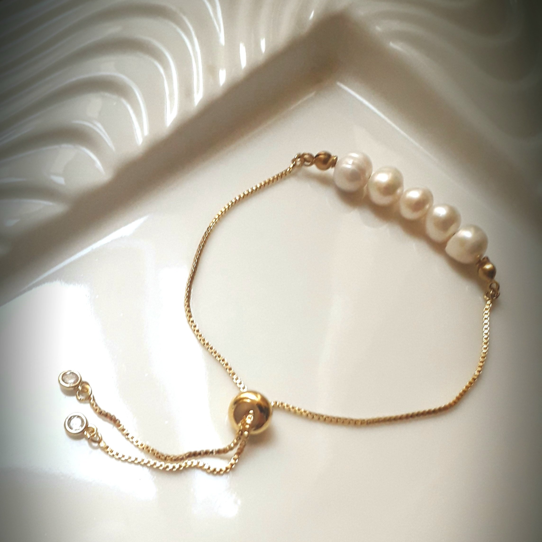 دستبند مروارید پرورشی مهرک-ارسال رایگان مهرک