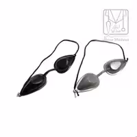 عینک لیزر بیمار بسته 20 عددی طوسی   عینک محافظ چشم بیمار  عینک LED تراپی درمالاکس