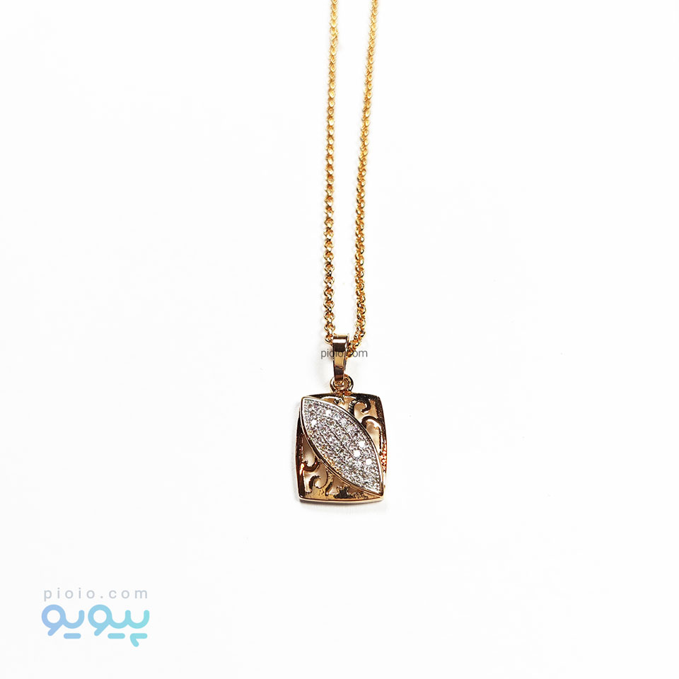 نیم ست گردنبند و گوشواره کد 4014