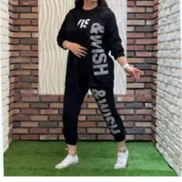 سه تیکه ویش ست هودی شلوار وتیشرت زنانه 