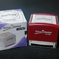 مهر لیزری اتوماتیک مستطیل لیزر استامپ Ls38مناسب مهر خاتم