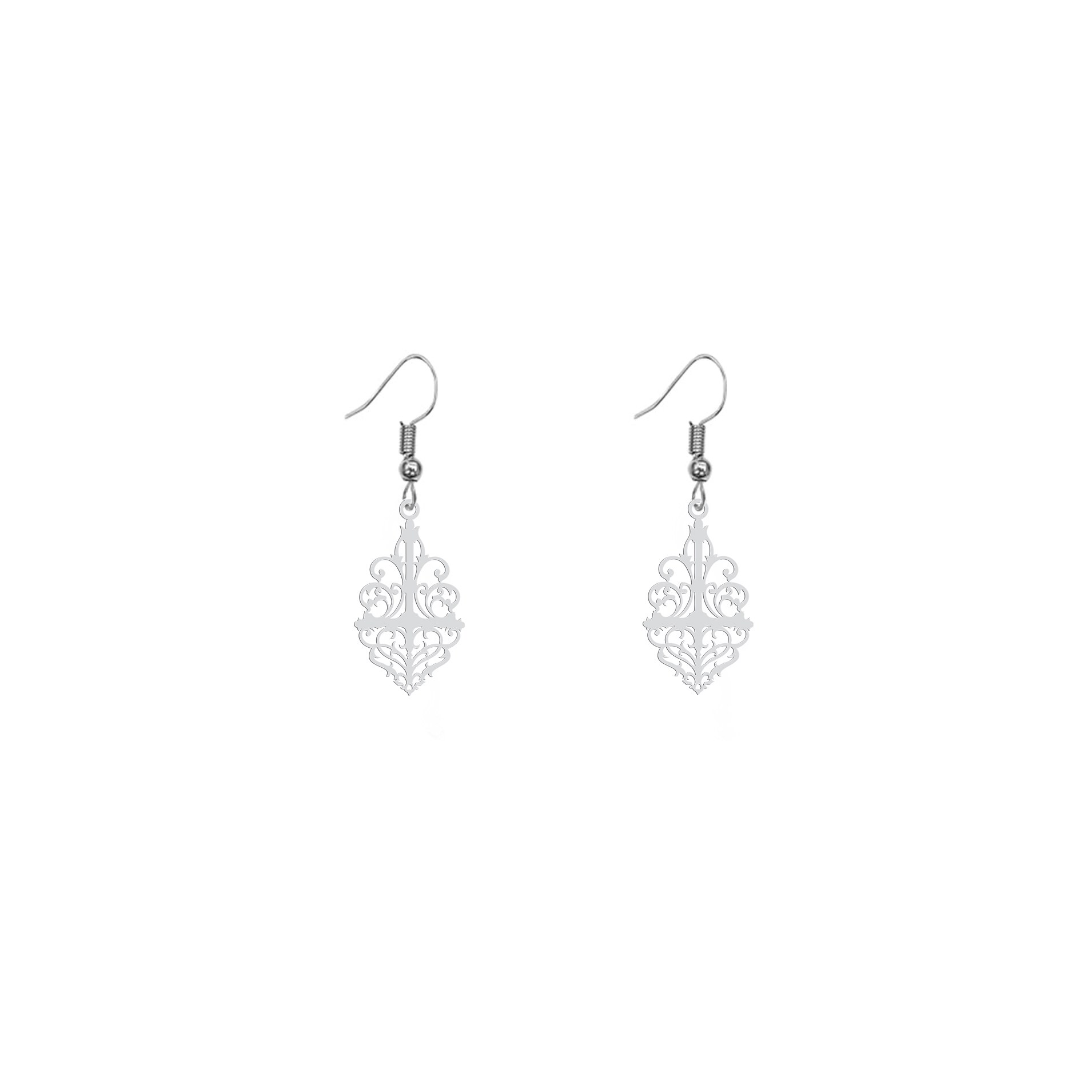 گوشواره هایکا گالری طرح اسلیمی کد ha396