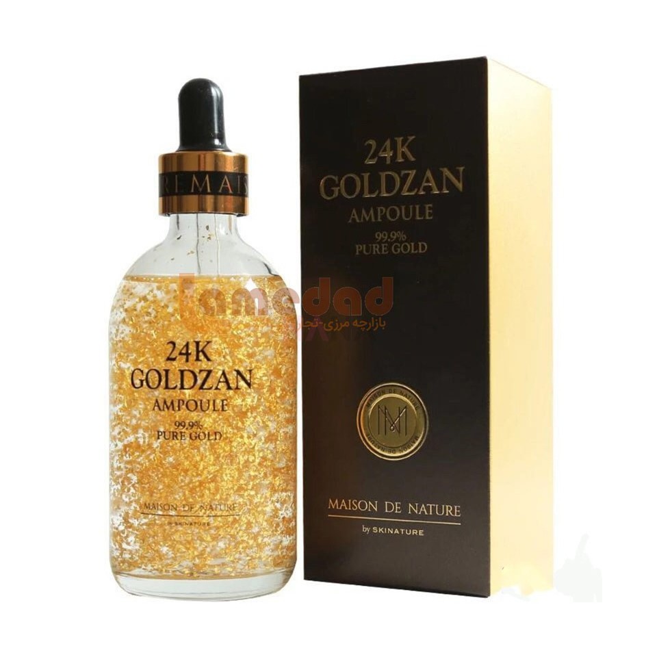 سرم ضد چروک طلا 24 عیار گلدزن 100 میلی لیتر GOLDZAN