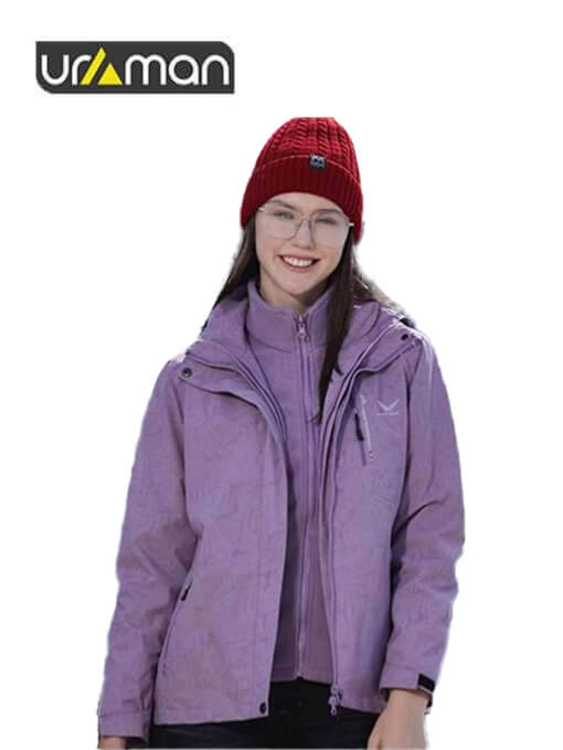 کاپشن دو پوش کوهنوردی زنانه اسنوهاک مدل SnowHawk Jacket 218888B