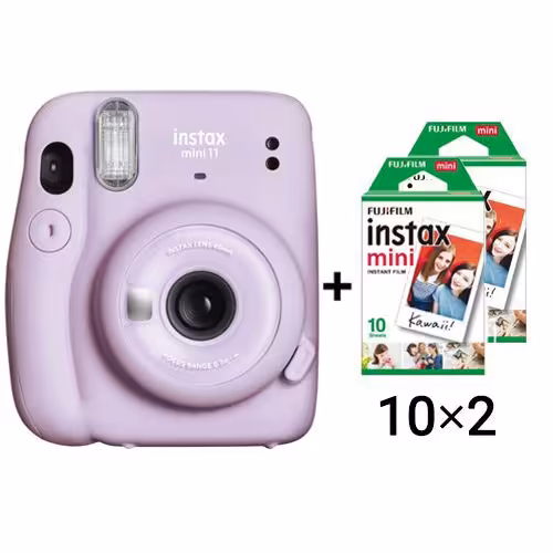 دوربین عکاسی چاپ سریع اینستکس مینی 11 فوجی   فیلم 20 تایی| FUJIFILM INSTAX MINI 11 (Lilac Purple)