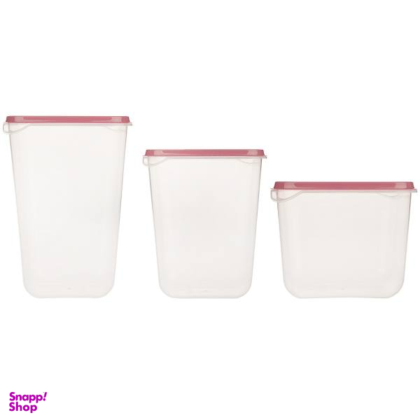 ظرف نگهدارنده همارا مدل Square - بسته 3 عددی