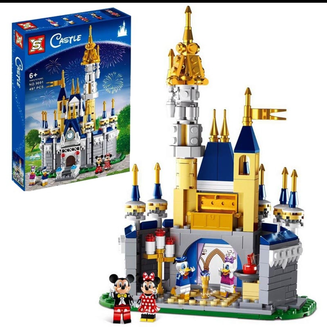 ساختنی قلعه میکی موس 497قطعه