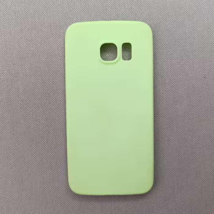 گارد - کاور - قاب ژله ای رنگ سبز مناسب برای سامسونگ  اس 6 ایج Galaxy s6 edge (s6edge)