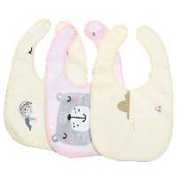 پیشبند نوزادی طرح دار (3 عددی)