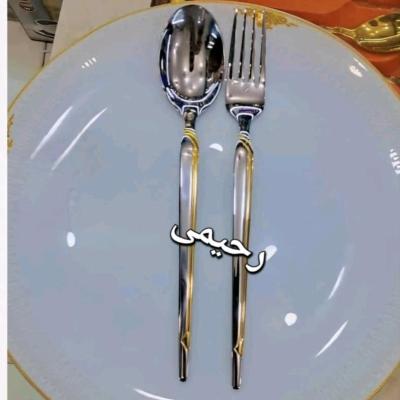 سرویس قاشق و چنگال 24 نفره 120 پارچه یونیک آلمان اصل طرح جدید