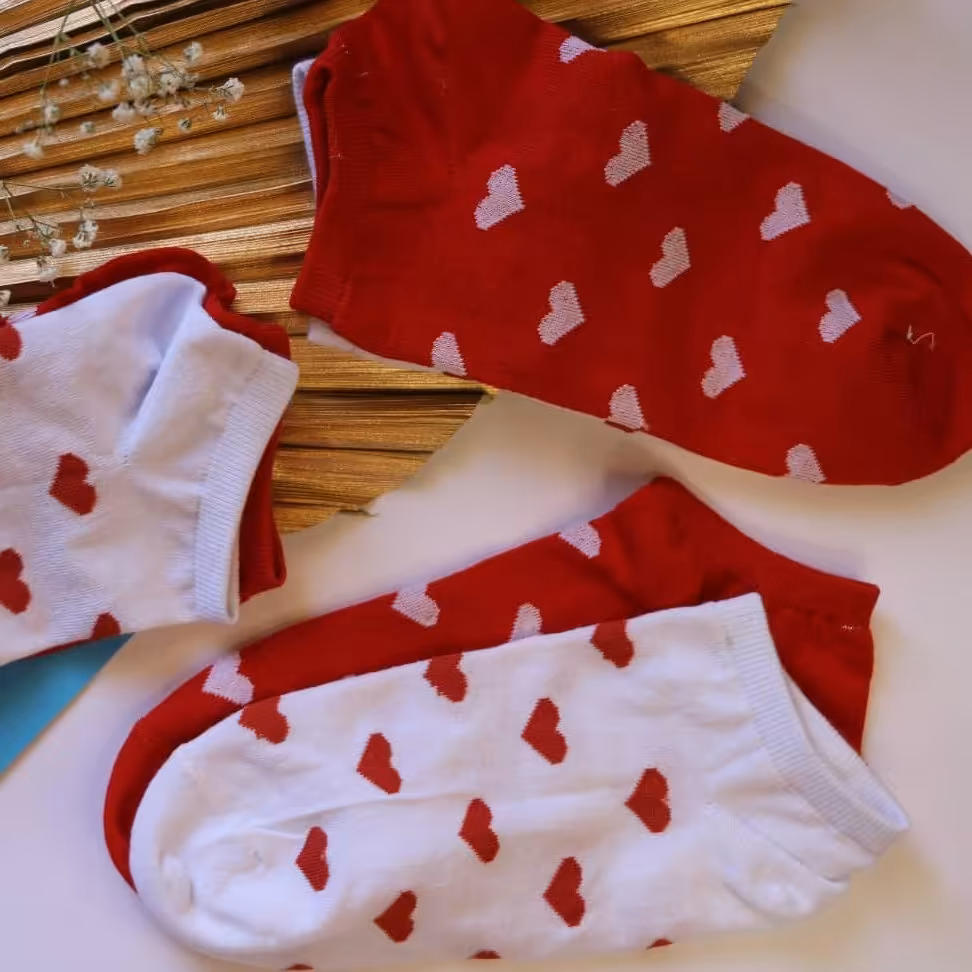 جوراب مچی تا به تا قلبی