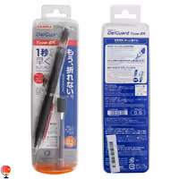 مداد نوکی 0.5 زبرا دلگارد ER رنگ مشکی