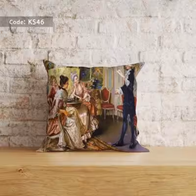 کاور کوسن طرحدار نقاشی کلاسیک شش برند درنیکا