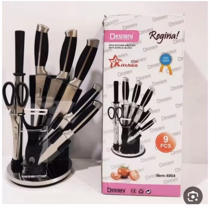 چاقو دسینی سرویس 9 پارچه اصلی ایتالیا