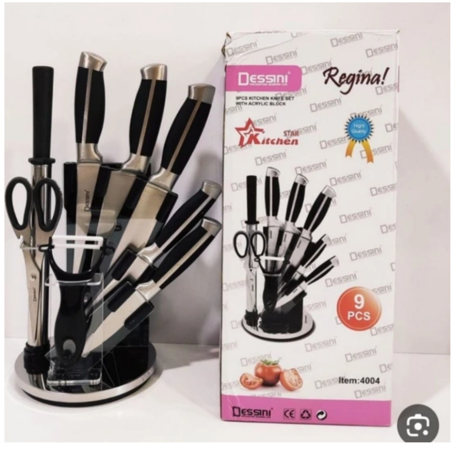 چاقو دسینی سرویس 9 پارچه اصلی ایتالیا