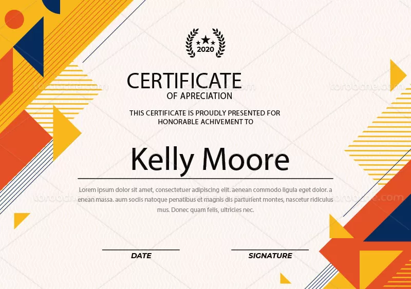 وکتور دیپلم آموزش | گرافیک با طعم تربچه