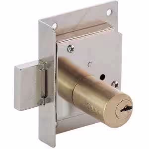 قفل دوپله کمد طلایی   مدل