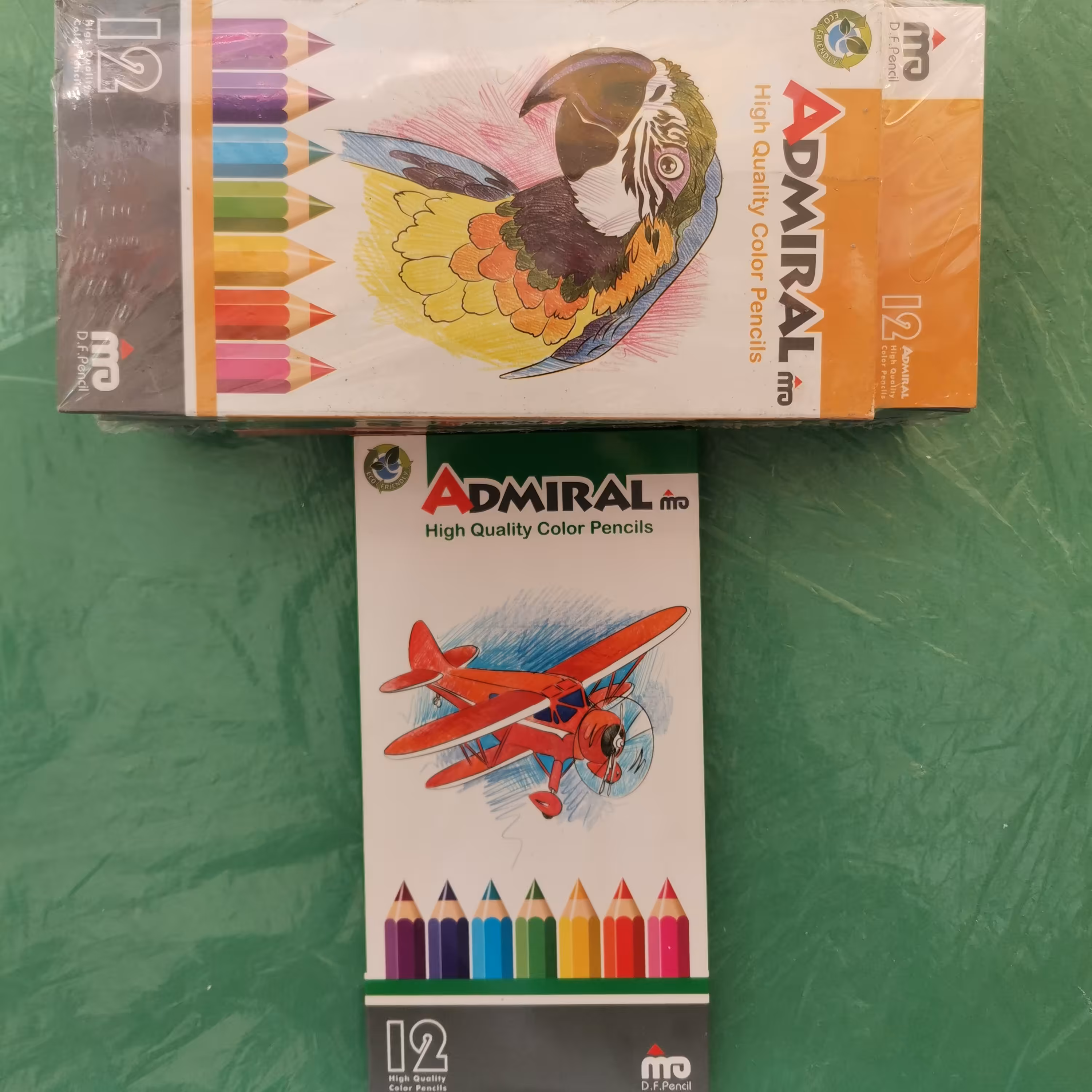 مدادرنگی 12 رنگ ادمیرال
