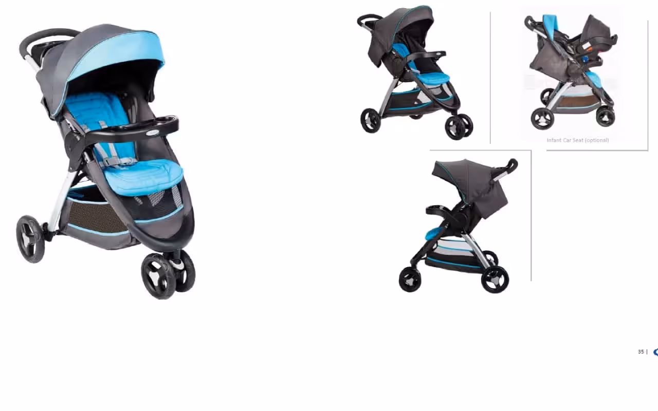 کالسکه سه چرخ گراکو graco1943787