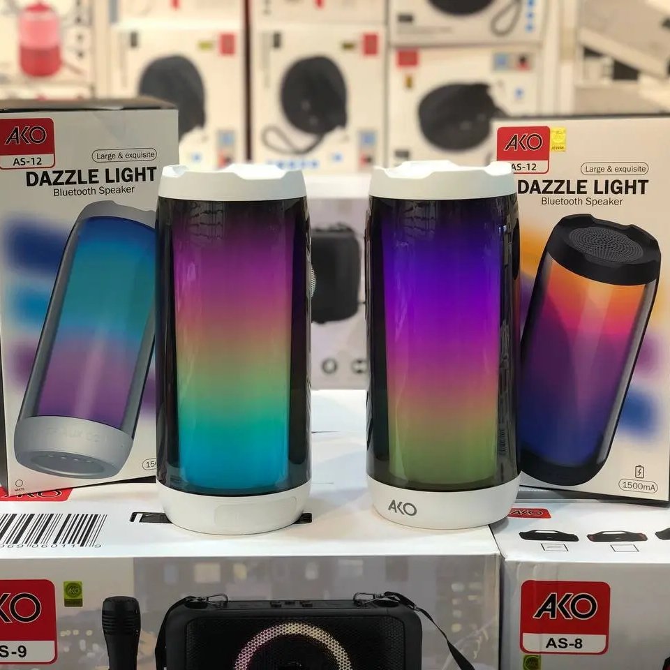 💲(ویژه) اسپیکر ال ای دی دار  و گارانتی دار  AKO مدل AS_12