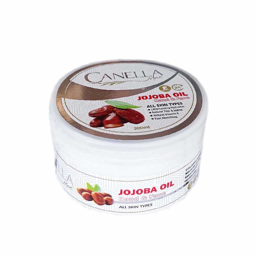 کرم مرطوب دست و صورت مناسب انواع پوست
 حجم 200 میل
  مدل کاسه ای
غنی از ویتامین E
 با عصاره جوجوبا