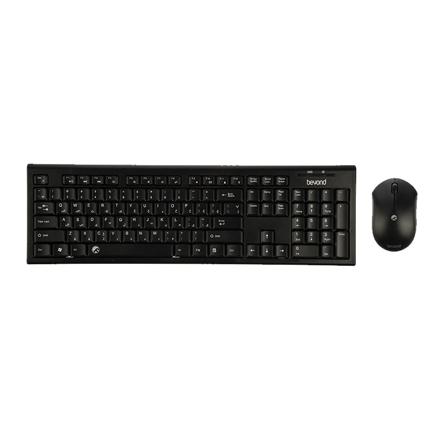 قیمت و خرید کیبورد و ماوس بیسیم بیاند مدل BMK-4530 RF | یاس ارتباط