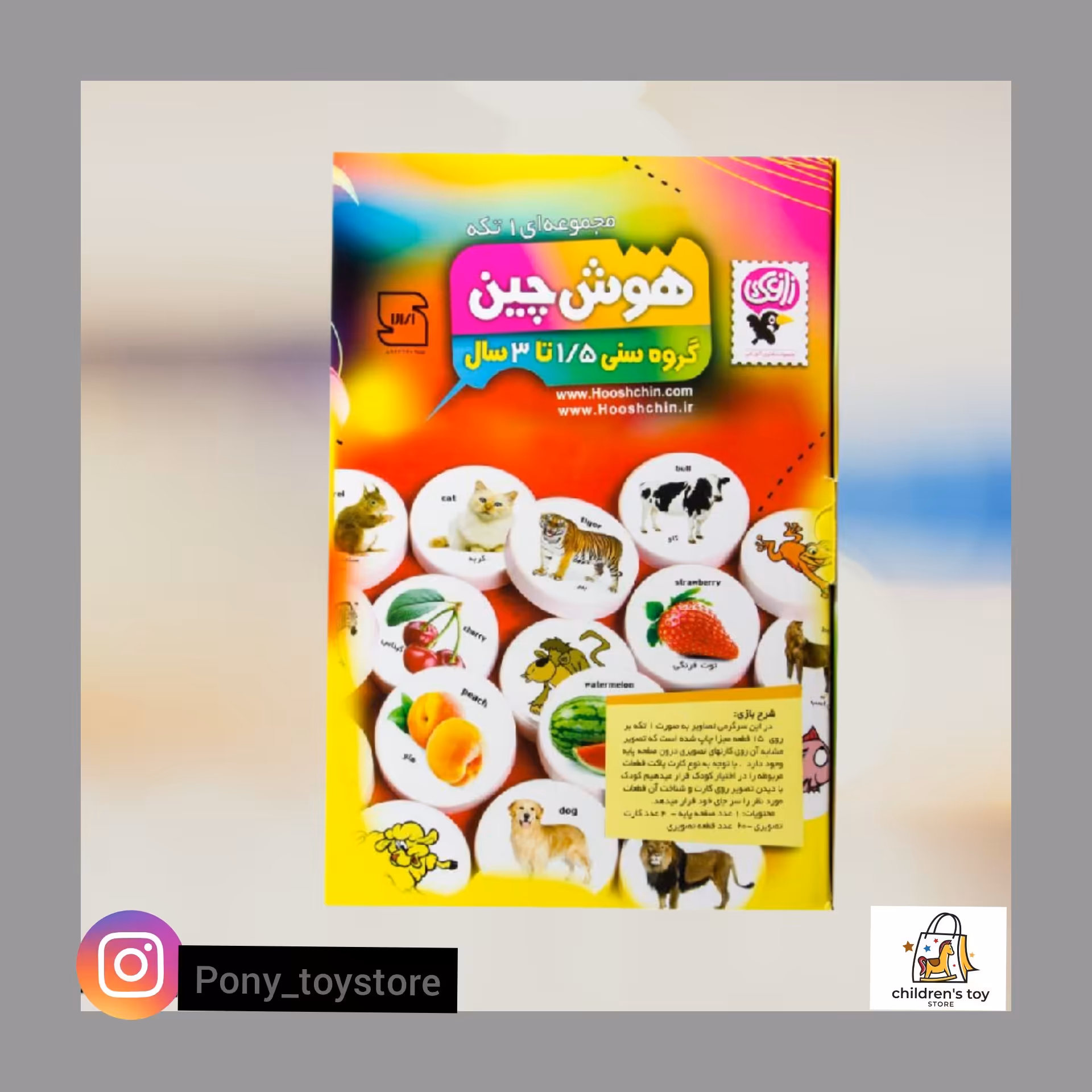 بازی فکری هوش چین یک تکه
