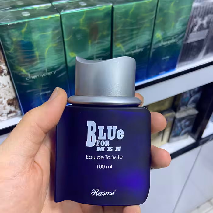 تستر اورجینال ادکلن بلو فور من مردانه رصاصی اصل Rasasi Blue