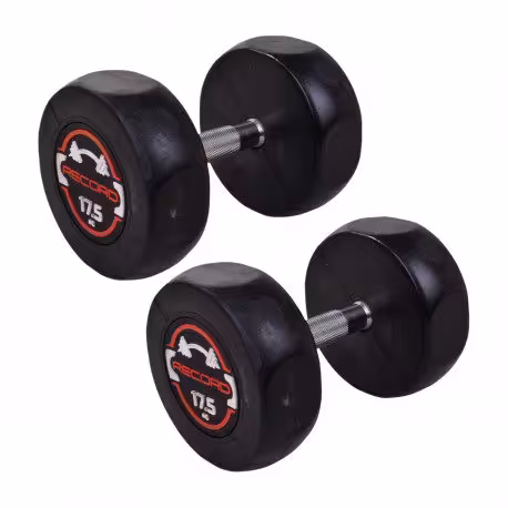 دمبل گرد رکورد 17.5 کیلوگرم