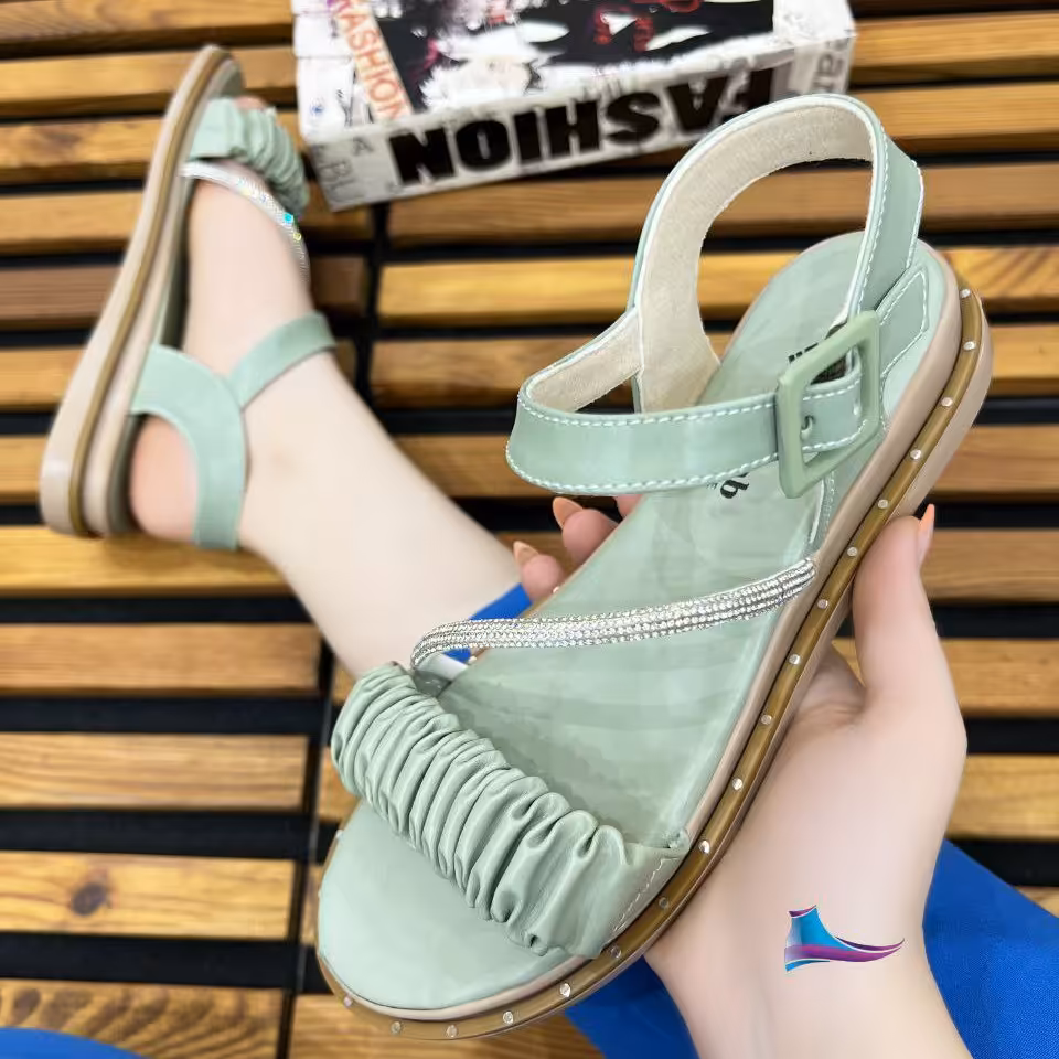 صندل شیک با ارسال رایگان صندل زنانه صندل دخترانه صندل تخت صمدل بدون پاشنه زنانه صندل ساده زنانه صندل ساده دخترانه صندل 