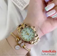 ساعت مچی عقربه ای زنانه جنوا تمام سنگ GENEVA FULL STONE WATCH WOMEN کد WTCH1118W