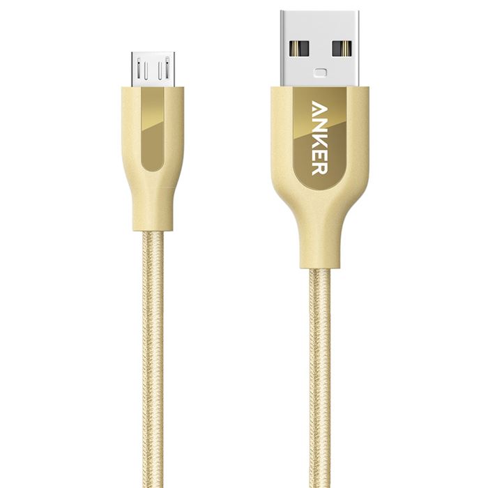 A8142 PowerLine Plus USB To MicroUSB Cable 0.9m