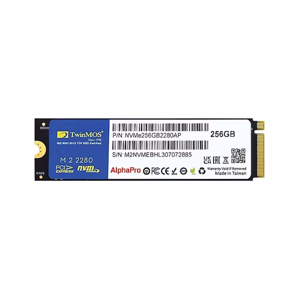 اس اس دی اینترنال توین موس M.2 2280 NVMe مدل AlphaPro ظرفیت 256 گیگابایت