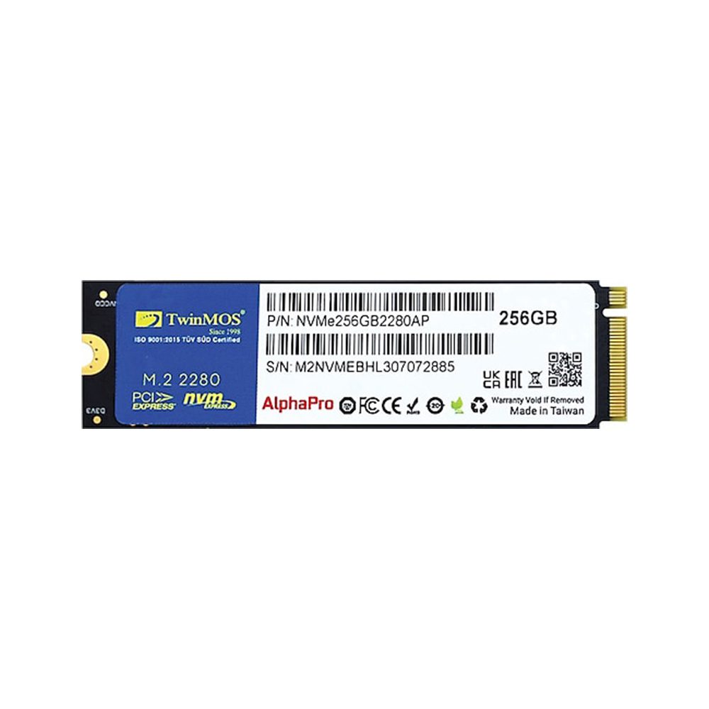 اس اس دی اینترنال توین موس M.2 2280 NVMe مدل AlphaPro ظرفیت 256 گیگابایت