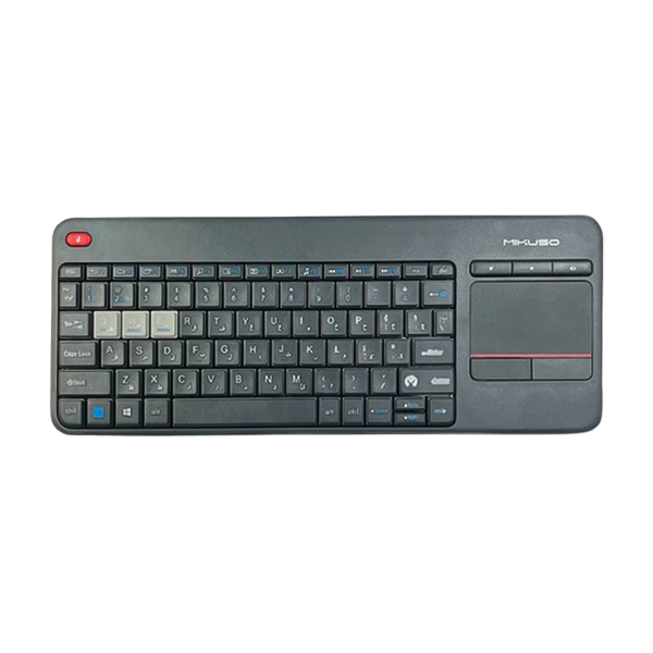 کیبورد بی سیم تاچ پد MIKUSO مدل KB-BW06