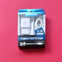 دوشاخ کابل سامسونگ 15wرنگ سفید