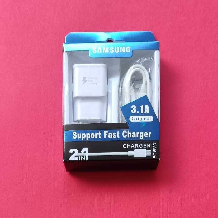 دوشاخ کابل سامسونگ 15wرنگ سفید