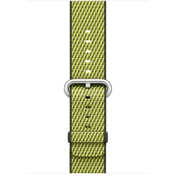 بند اپل واچ 3 نایلون مردانه 42 میلیمتری مدل Dark Olive Check - Hiapple.ir