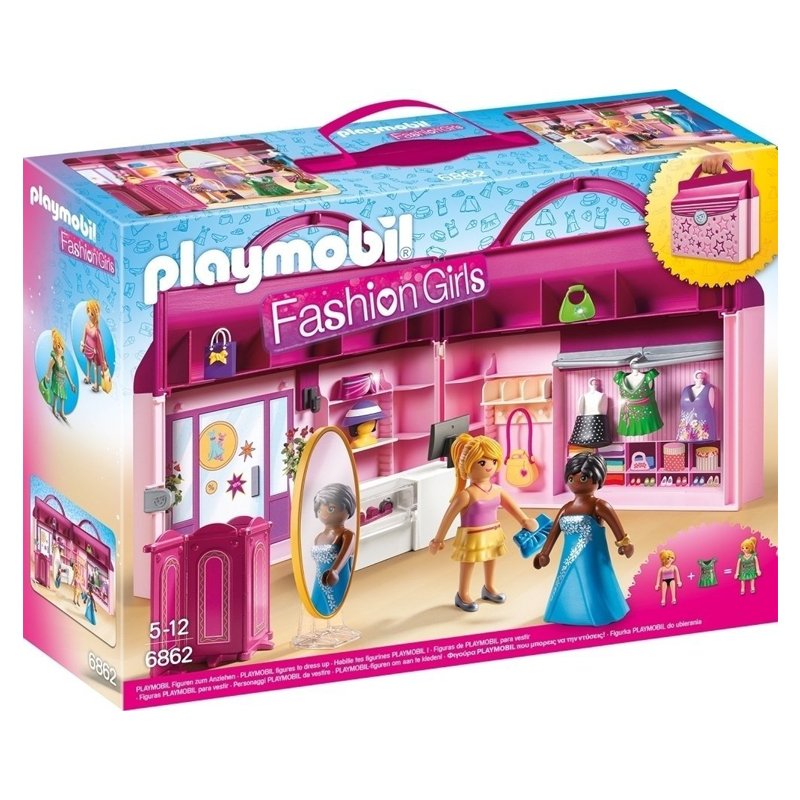 پلی موبيل مدل Take Along Fashion Boutique playmobil 6862