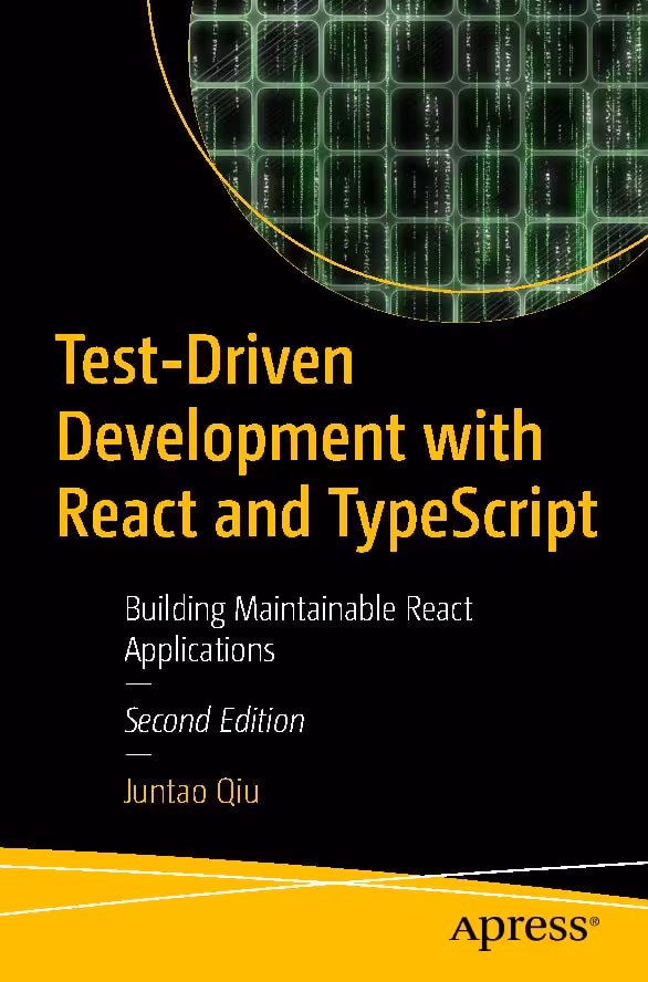کتاب Test-Driven Development with React and TypeScript
