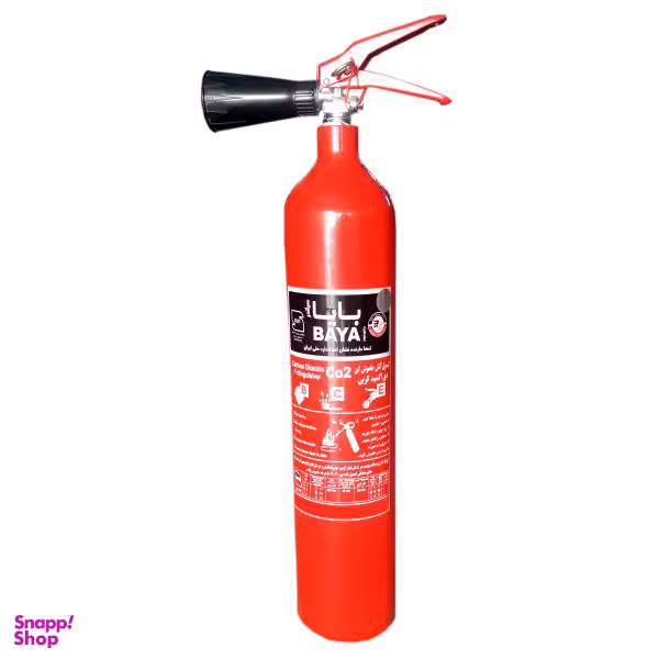 کپسول آتش نشانی بایا سیلندر مدل CO2 ظرفیت 3 کیلوگرم
