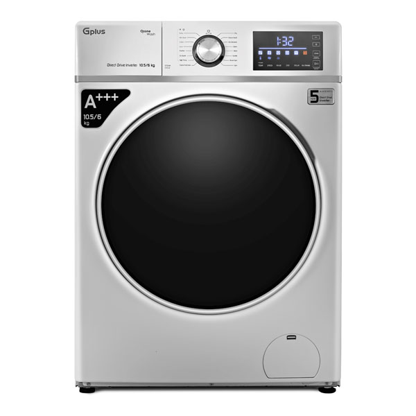 ماشین لباسشویی جی پلاس 10.5 کیلویی مدل GWM-MD109W