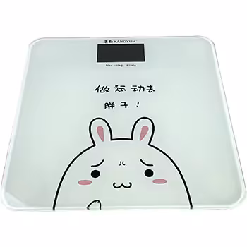 ترازو وزن کشی خانگی دیجیتال طرح دار عروسکی