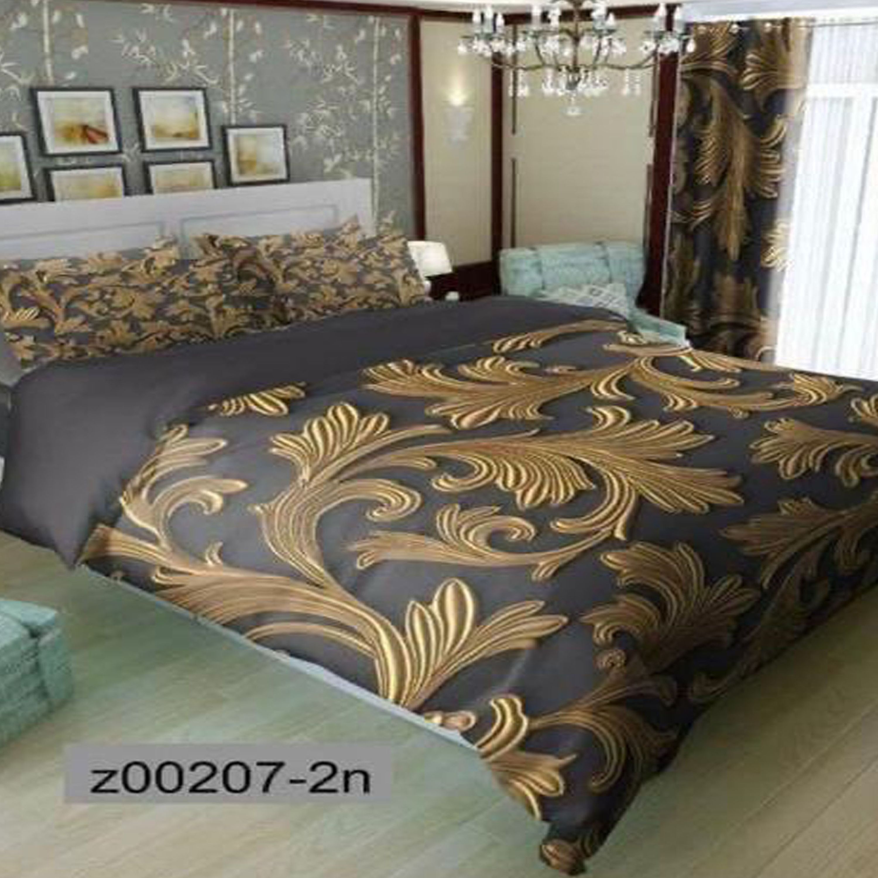 سرویس روتختی 1 نفره تنسل چاپی برندترک لند (Turk Land)  کد z 207