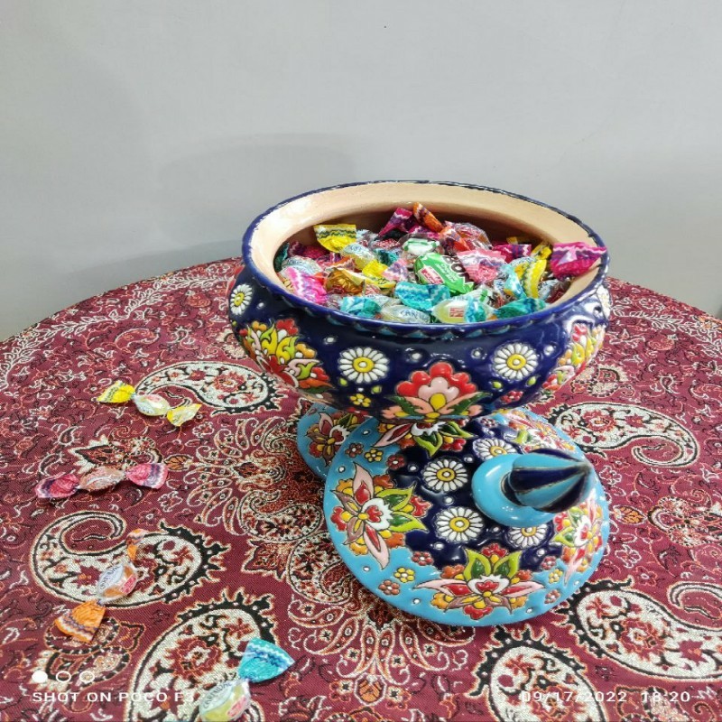 میناکاری شکلات خوری